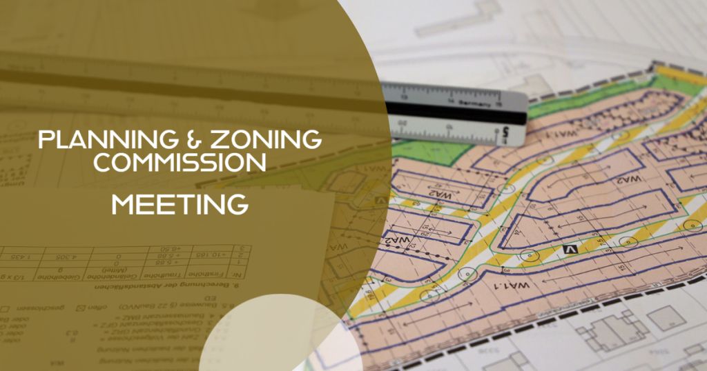 Planning & Zoning Commission Meeting November 15, 2023 Town of Union