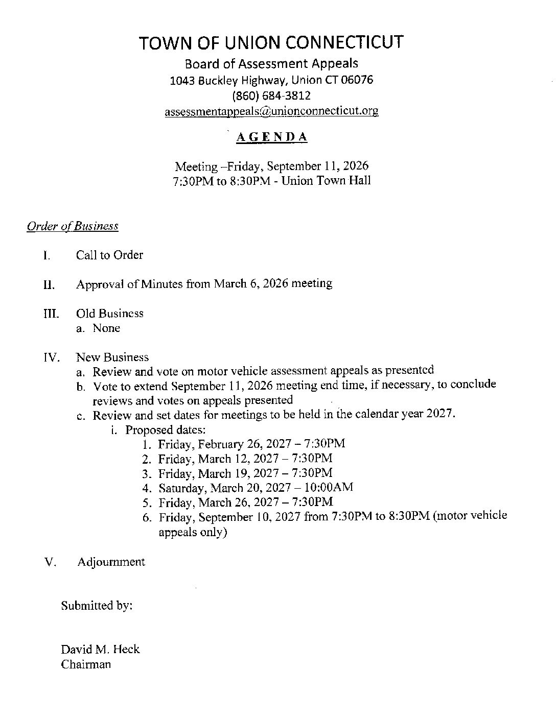 09-11-2026 BAA Meeting Agenda