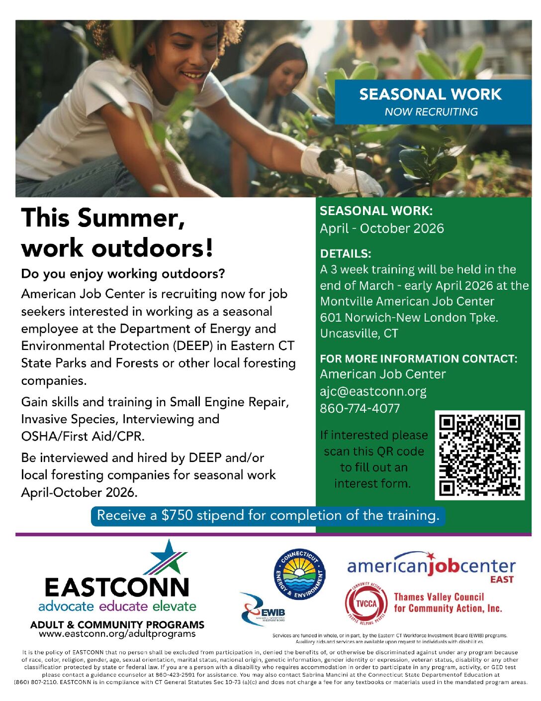 DEEP Flyer-2026 work outdoors