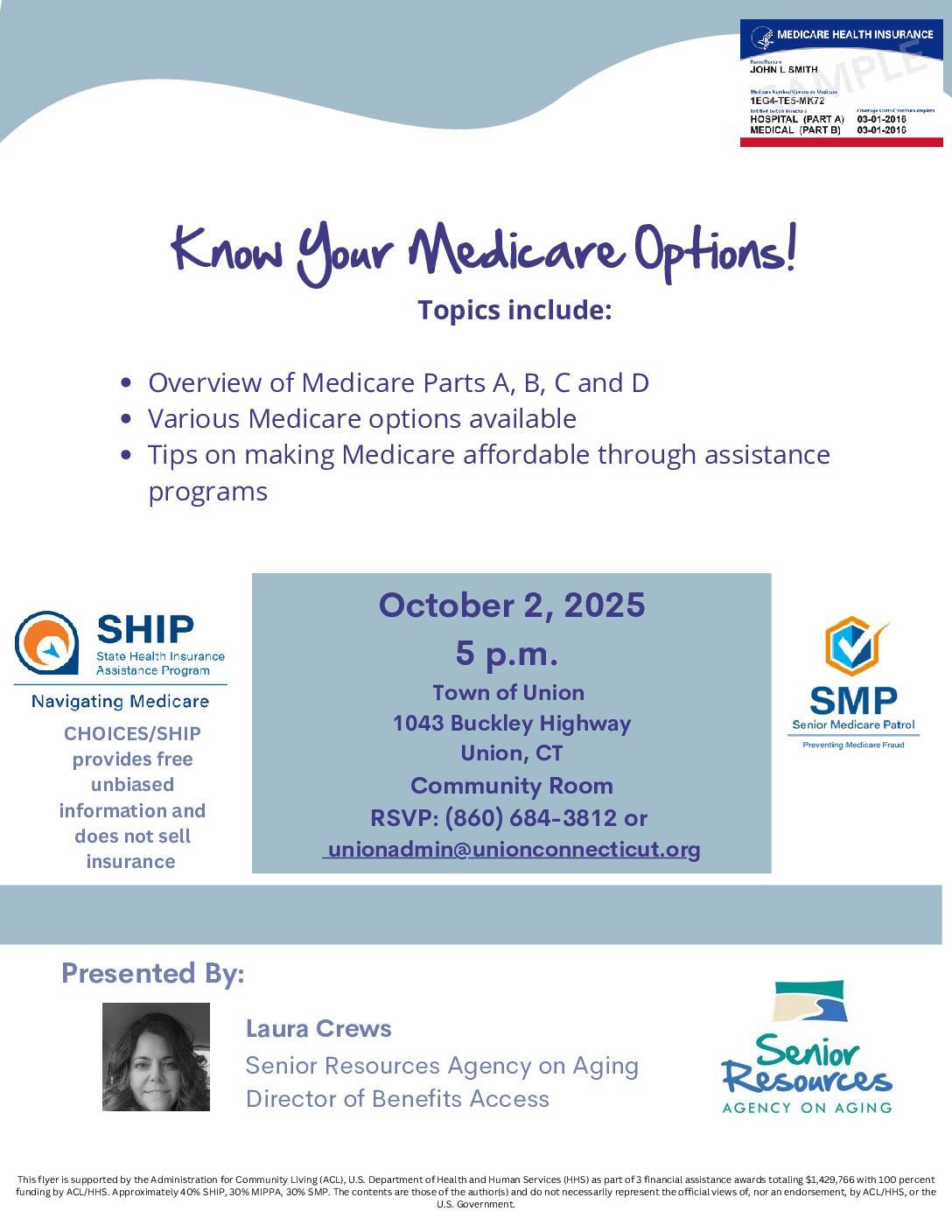 TownOfUnion10.2.2025 Medicare